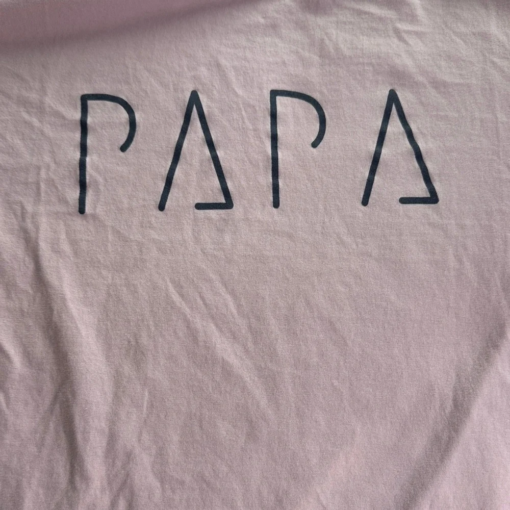 Papa Avignon Pink Graphic Papa Tee for Men